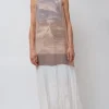 Ira Long Dress in Powder