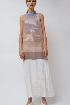 Ira Long Dress in Powder