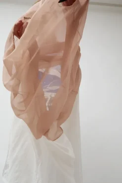 Ira Long Dress in Powder