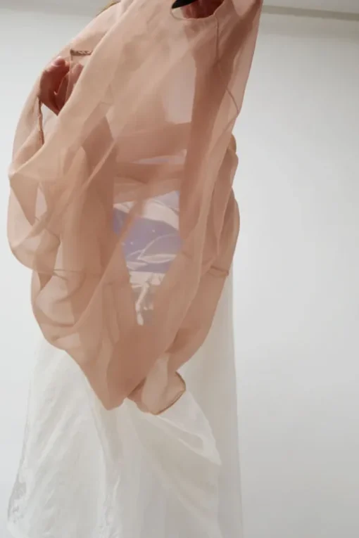 Ira Long Dress in Powder