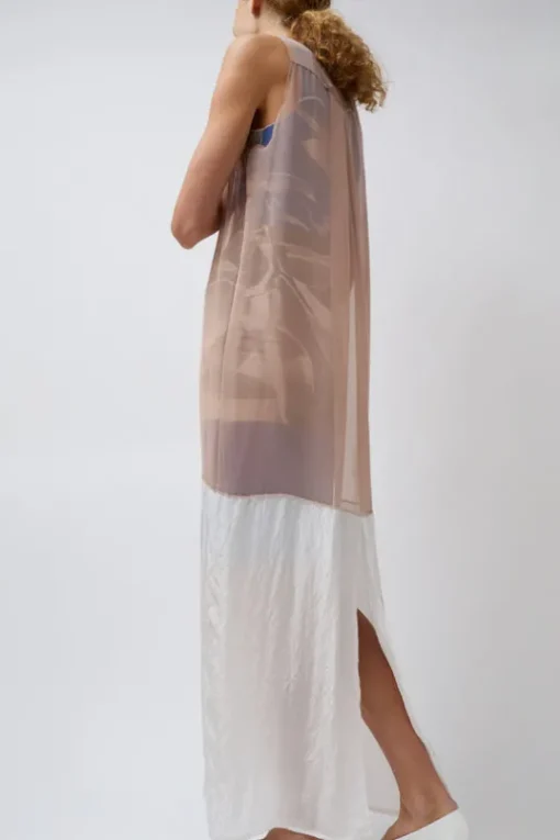 Ira Long Dress in Powder