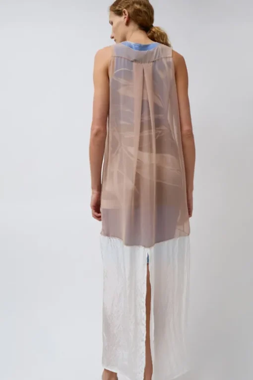 Ira Long Dress in Powder