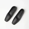Jada Woven Ballet Flat in Black