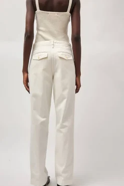 Jeff Chino Pants in White