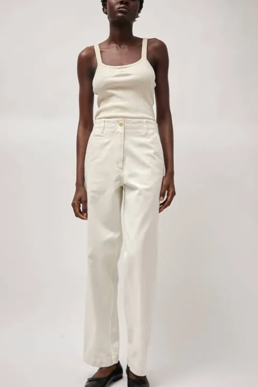 Jeff Chino Pants in White