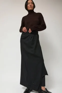 Jellie Pareo Skirt in Upcycled Tailoring