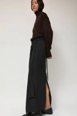 Jellie Pareo Skirt in Upcycled Tailoring