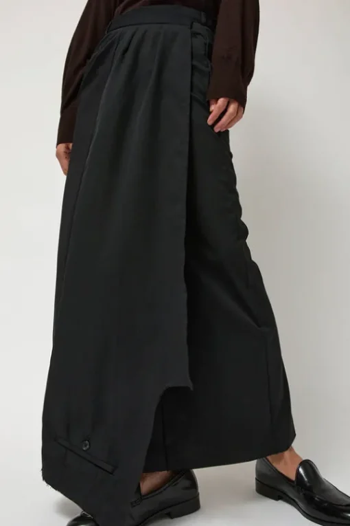 Jellie Pareo Skirt in Upcycled Tailoring