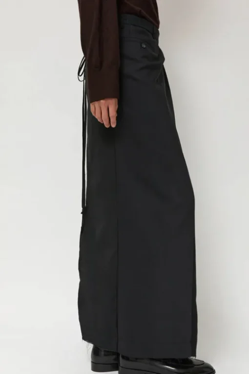 Jellie Pareo Skirt in Upcycled Tailoring