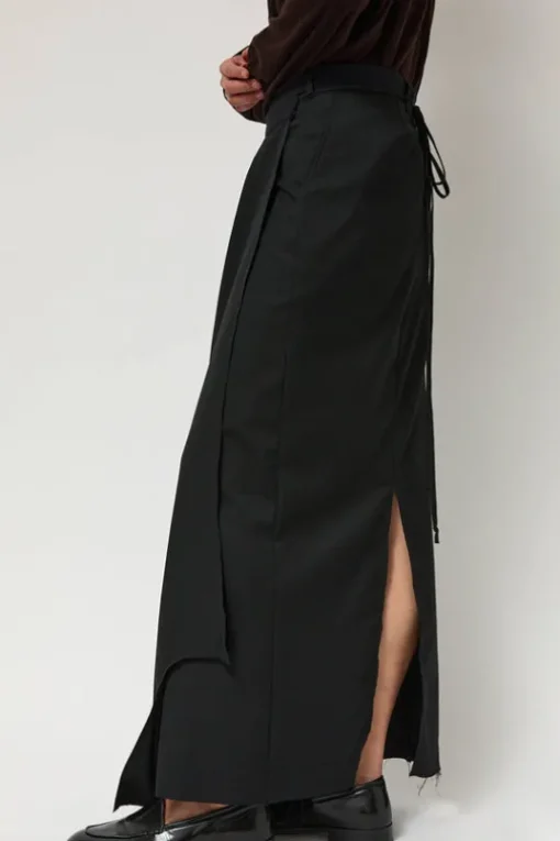 Jellie Pareo Skirt in Upcycled Tailoring
