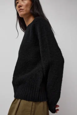 Jets Crew Knit in Black