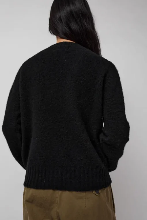 Jets Crew Knit in Black
