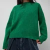 Jets Crew Knit in Pixie
