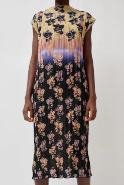 Julien Dress in Dip Dye Shadow Floral