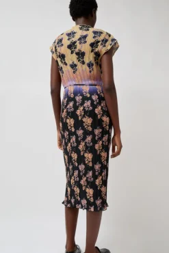 Julien Dress in Dip Dye Shadow Floral