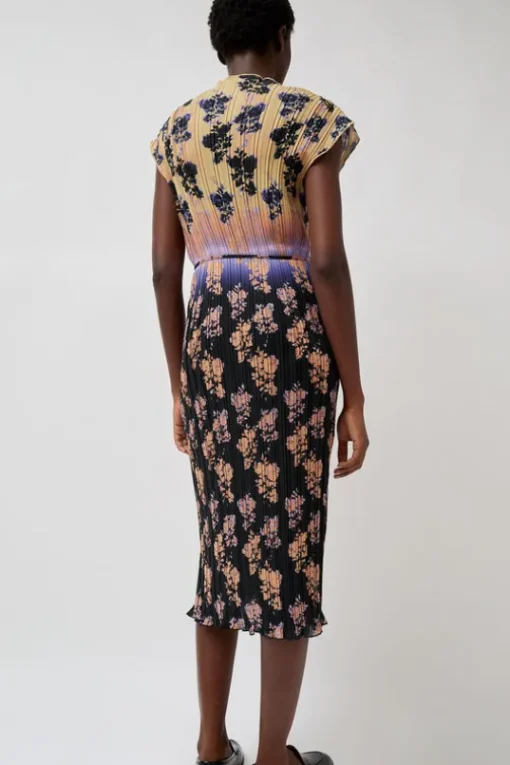Julien Dress in Dip Dye Shadow Floral