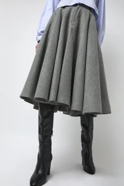 Kalen Knee High Boot in Black