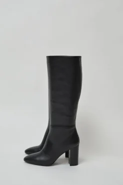 Kalen Knee High Boot in Black