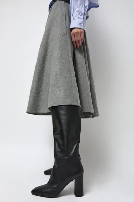Kalen Knee High Boot in Black