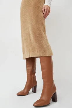 Kalen Knee High Boot in Caramel