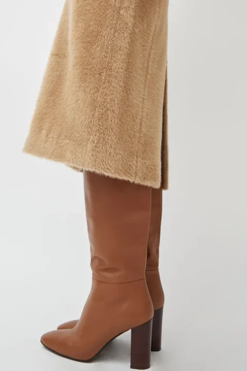 Kalen Knee High Boot in Caramel