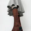 Knee High Clover Patterned Socks in Cipresso