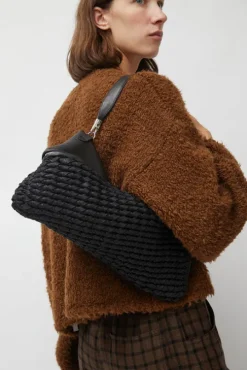 Knit Twisterette Bag in Black