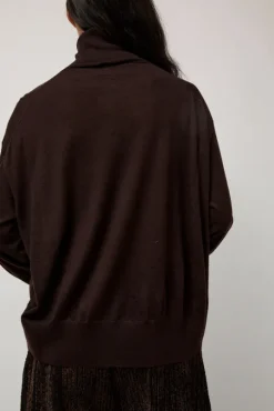 La Base Turtleneck in Brown