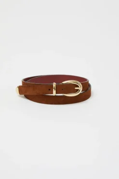 La Frieda Belt in Choco Camp