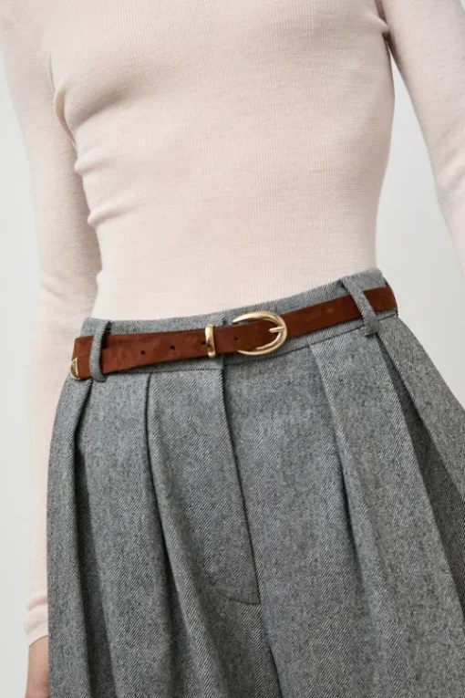 La Frieda Belt in Choco Camp