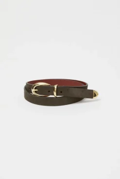 La Frieda Belt in Ebony