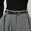 La Frieda Belt in Noir