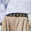 La Grande Keller Belt in Noir