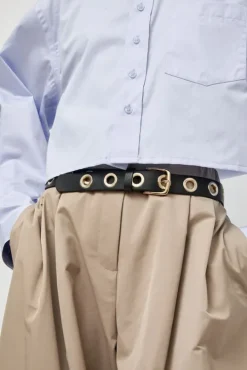 La Grande Keller Belt in Noir