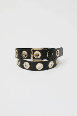 La Grande Keller Belt in Noir