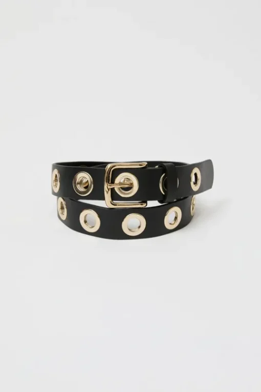 La Grande Keller Belt in Noir