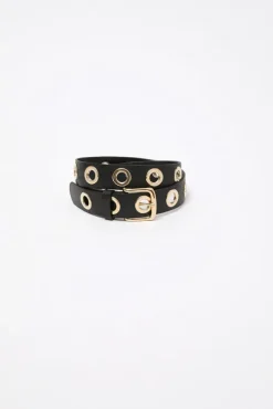 La Grande Keller Belt in Noir