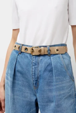 La Grande Keller Crispy Belt in Crispy Marron Beige