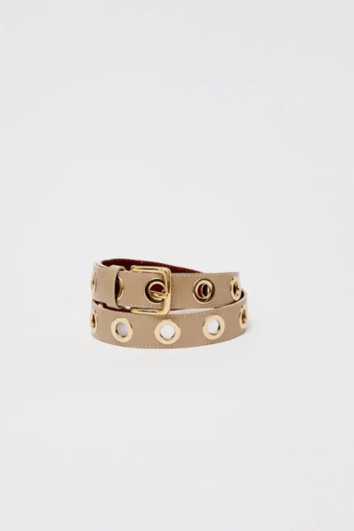 La Grande Keller Crispy Belt in Crispy Marron Beige