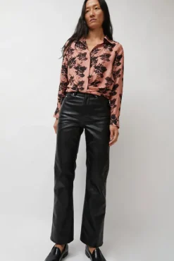 Lana Top in Blush Shadow