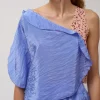 Latrix Top in Blue