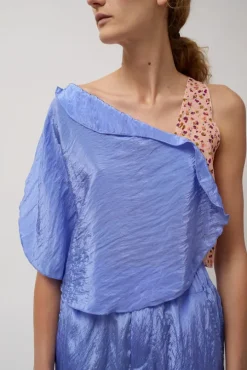 Latrix Top in Blue
