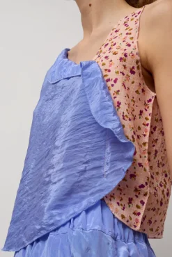 Latrix Top in Blue