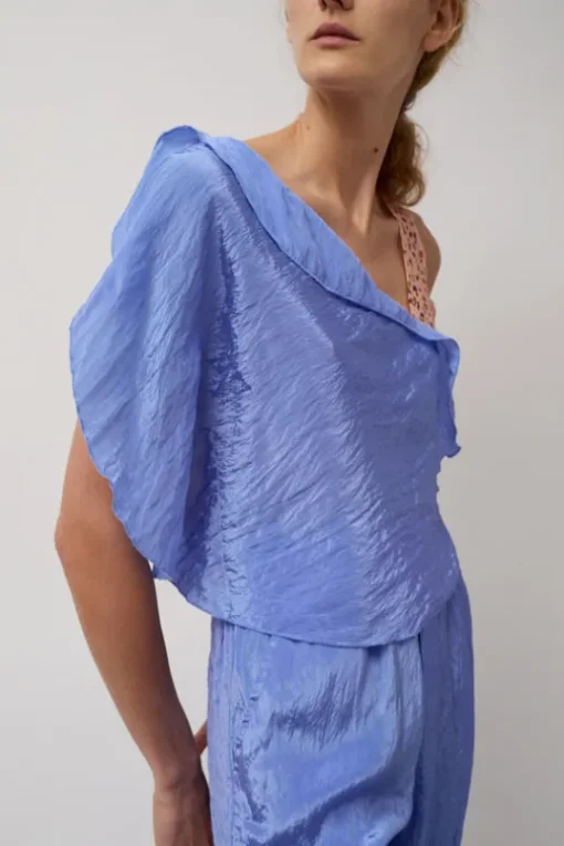 Latrix Top in Blue
