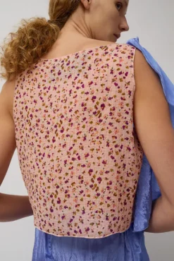 Latrix Top in Blue
