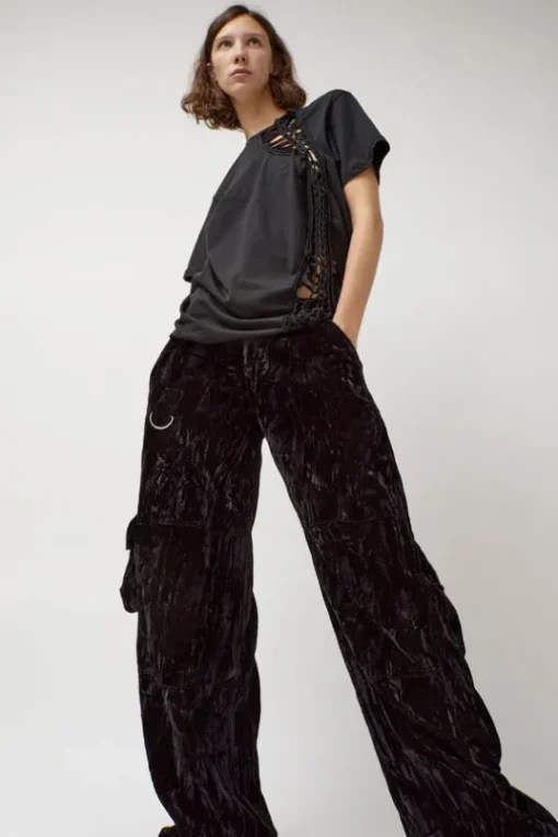 Lawn Cargo Pant in Black