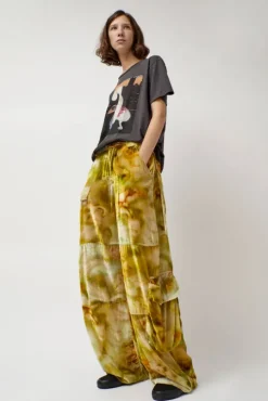Lawn Cargo Pant in Sage Molten Floral