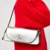 Le Toutoune Rock Laminato Bag in Laminato Argent