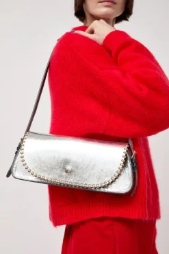 Le Toutoune Rock Laminato Bag in Laminato Argent