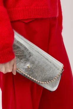 Le Toutoune Rock Laminato Bag in Laminato Argent